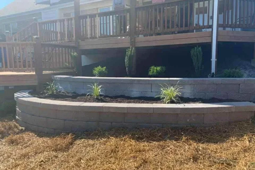 Retaining Wall Installation